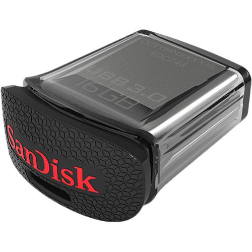 Tamanhos, Medidas e Dimensões do produto Pen Drive SanDisk Ultra Fit USB 3.0 16GB