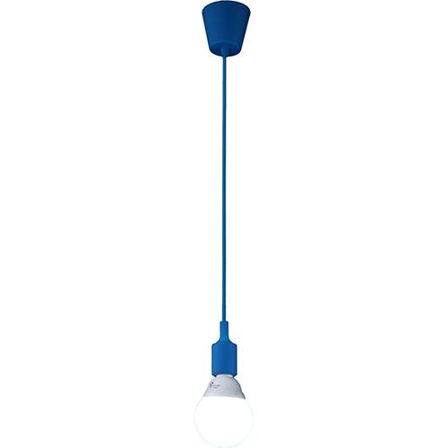 Tamanhos, Medidas e Dimensões do produto Pendente A484 Bocal Emborrachado Azul Premier Iluminação