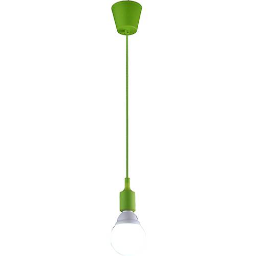 Tamanhos, Medidas e Dimensões do produto Pendente A484 Bocal Emborrachado Verde Premier Iluminação