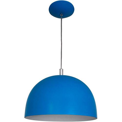 Tamanhos, Medidas e Dimensões do produto Pendente Color Dome em Alumínio Azul - Attena