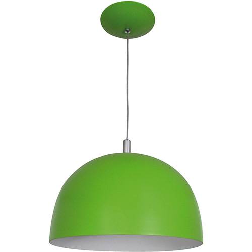 Tamanhos, Medidas e Dimensões do produto Pendente Color Dome em Alumínio Verde - Attena