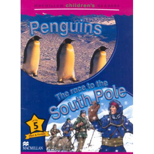 Tamanhos, Medidas e Dimensões do produto Penguins - The Race To The South Pole - Level 5 - Macmillan
