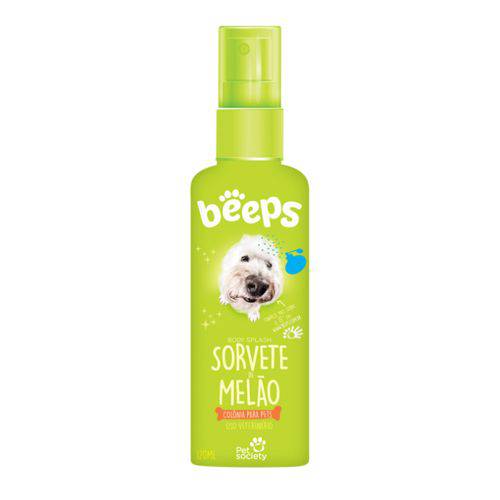 Tamanhos, Medidas e Dimensões do produto Perfume Beeps Sorvete de Melão para Cães e Gatos - 120ml