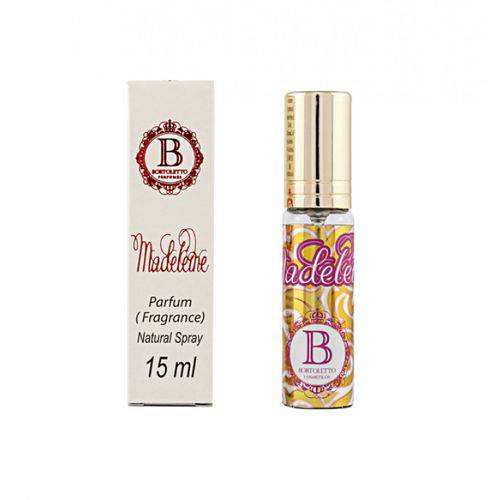 Tamanhos, Medidas e Dimensões do produto Perfume Bortoletto - Madeleine - 15ml