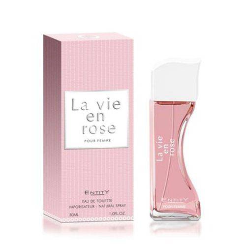 Tamanhos, Medidas e Dimensões do produto Perfume Entity La Vie En Rose Women Feminino Eau de Toilette 30ml