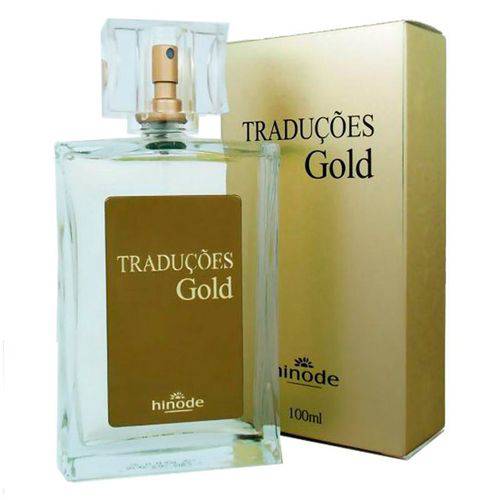 Tamanhos, Medidas e Dimensões do produto Perfume Traduções Gold Nº 60 Masculino 100ml - Hinode