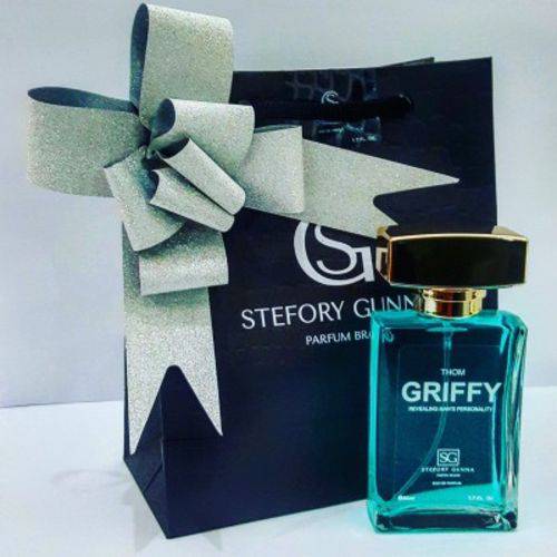 Tamanhos, Medidas e Dimensões do produto Perfume Importado Stefory Gunna Thom Gruffy de 50ml