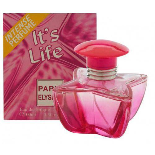 Tamanhos, Medidas e Dimensões do produto Perfume It's Life Feminino EDT 100 Ml - Paris Elysees