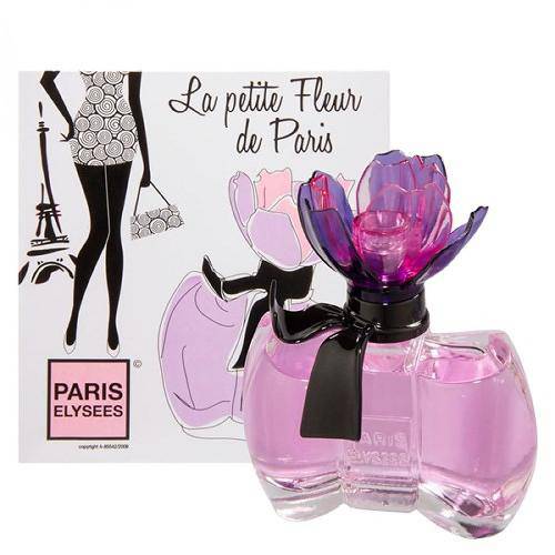 Tamanhos, Medidas e Dimensões do produto Perfume La Petite Fleur Dparis Feminino Edt 100 Ml - Paris Elysees