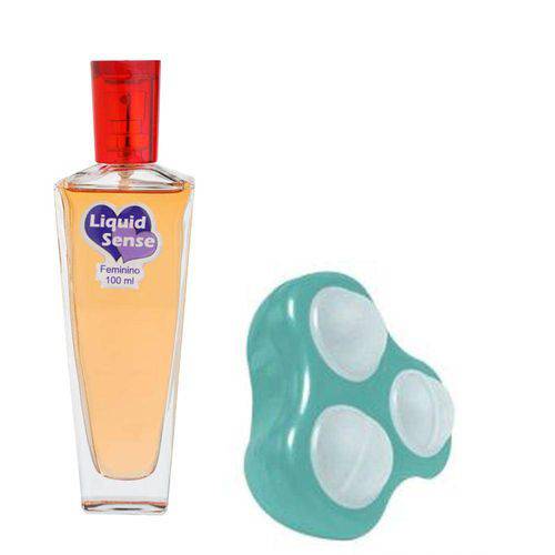 Tamanhos, Medidas e Dimensões do produto Perfume Liquid Sense 100 Ml as Gotas Mágicas + Massageador Tritoc