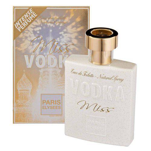 Tamanhos, Medidas e Dimensões do produto Perfume Miss Vodka Feminino EDT 100 Ml - Paris Elysees