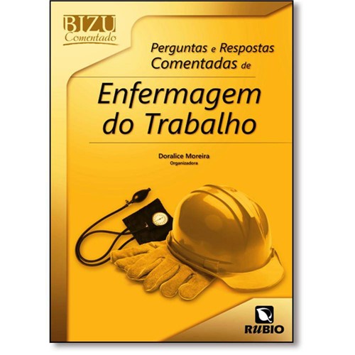 Tamanhos, Medidas e Dimensões do produto Perguntas e Respostas Comentadas de Enfermagem do Trabalho - Rubio