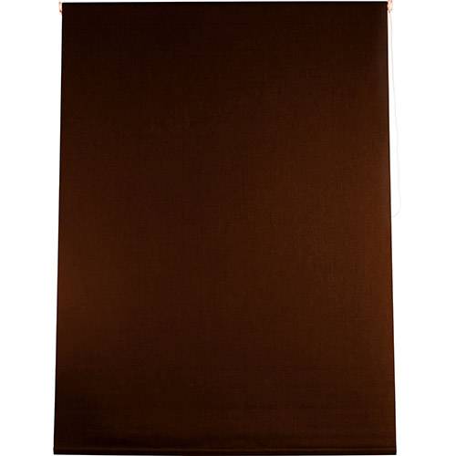 Tamanhos, Medidas e Dimensões do produto Persiana de Poliéster Rolô Blackout (120x160cm) Chocolate - Evolux