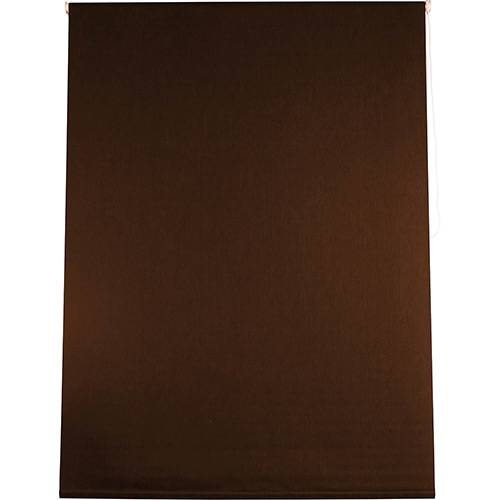 Tamanhos, Medidas e Dimensões do produto Persiana de Poliéster Rolô Blackout (160x220cm) Chocolate - Evolux