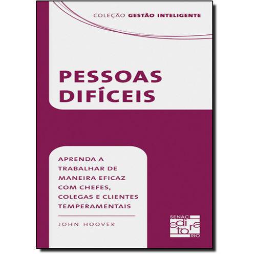 Tamanhos, Medidas e Dimensões do produto Pessoas Dificeis - Senac