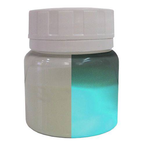 Tamanhos, Medidas e Dimensões do produto Pigmento: Redelux Azul Glow Fosforescente [0,050 Kg]