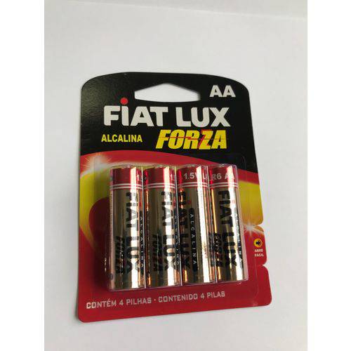 Tamanhos, Medidas e Dimensões do produto Pilha Alcalina AA Forza Fiat Lux Caixa com 48 Pilhas