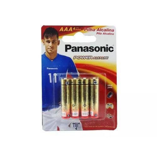 Tamanhos, Medidas e Dimensões do produto Pilha Alcalina Palito Aaa Panasonic 12 Cartelas com 4 Unidades