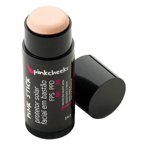 Tamanhos, Medidas e Dimensões do produto Pink Stick Fps 60 Pink Cheeks - Protetor Solar Facial 10km