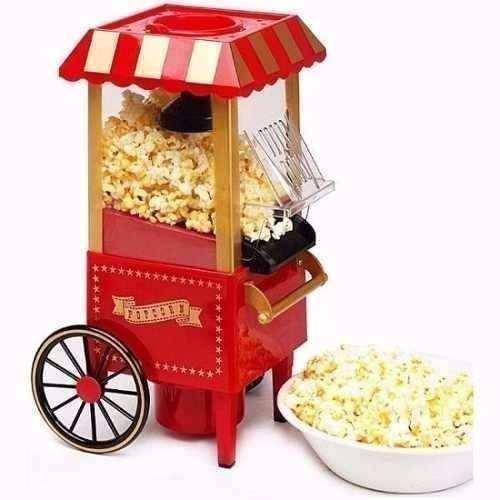 Tamanhos, Medidas e Dimensões do produto Pipoqueira Vintage Elétrica Popcorn Retrô Doce e Salgada