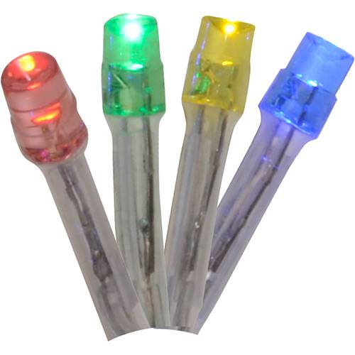 Tamanhos, Medidas e Dimensões do produto Pisca 200 Lampadas LED Colorido Fio Transparente 220V - Orb Christmas