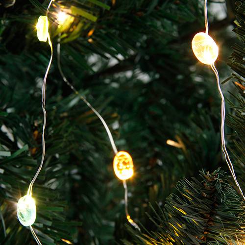 Tamanhos, Medidas e Dimensões do produto Pisca "Time" a Prova D'Água 20 Lâmpadas Luz Colorida - Christmas Traditions