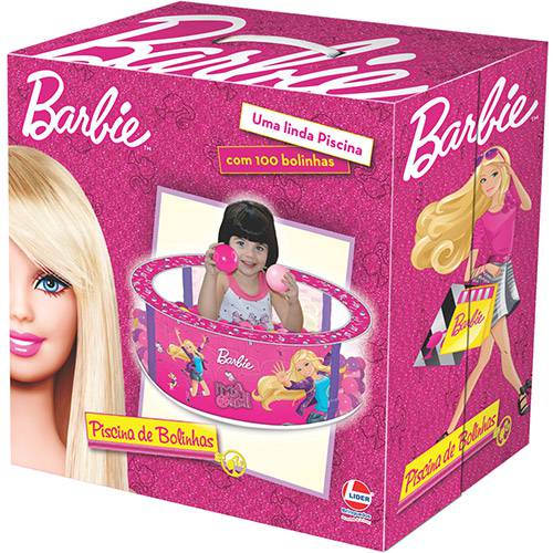 Tamanhos, Medidas e Dimensões do produto Piscina de Bolinha Lider Barbie