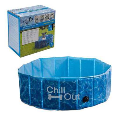 Tamanhos, Medidas e Dimensões do produto Piscina para Cães Afp Chill Out Splash And Fun Dog Pool Pequena - 160 Litros