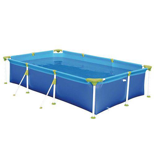 Tamanhos, Medidas e Dimensões do produto Piscina Premium 2500 Litros Azul Pvc (001012)