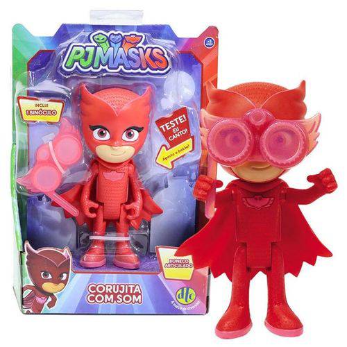 Tamanhos, Medidas e Dimensões do produto Pj Masks Boneca Corujita com Som 4661 - Dtc