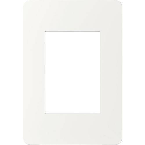 Tamanhos, Medidas e Dimensões do produto Placa 4x2 3 Postos Branca Orion Schneider