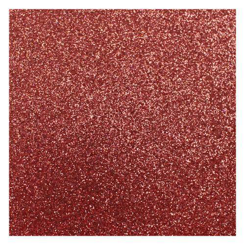 Tamanhos, Medidas e Dimensões do produto Placa de Eva Glitter Make 40 X 60 Cm - 9735 Vermelho