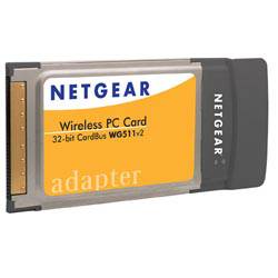 Tamanhos, Medidas e Dimensões do produto Placa de Rede PC Card Wireless Notebook WG511 (54 Mbps) - Netgear