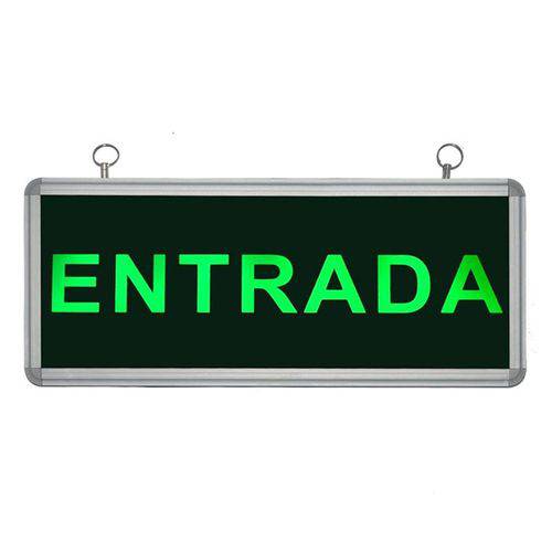 Tamanhos, Medidas e Dimensões do produto Placa de Sinalização para Entrada de LED UN-17 Unik