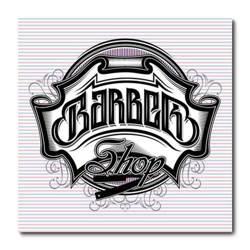 Tamanhos, Medidas e Dimensões do produto Placa Decorativa - Barber Shop - Barbearia - 0569plmk