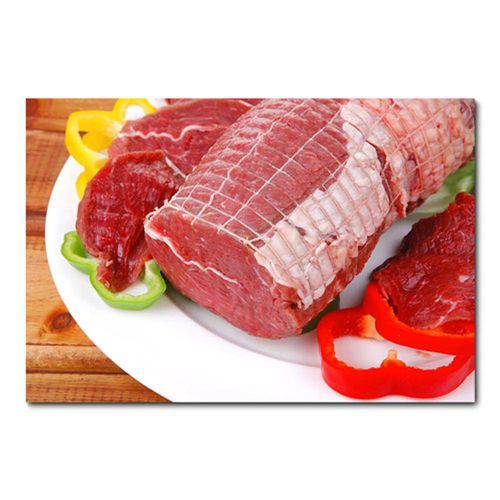 Tamanhos, Medidas e Dimensões do produto Placa Decorativa - Carne - 0381plmk