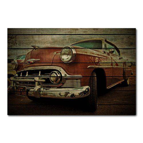 Tamanhos, Medidas e Dimensões do produto Placa Decorativa - Carros Vintage - 0130plmk