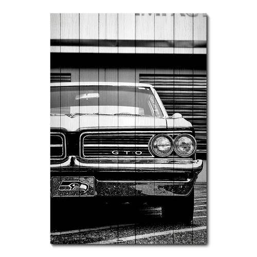 Tamanhos, Medidas e Dimensões do produto Placa Decorativa - Carros Vintage - 0133plmk