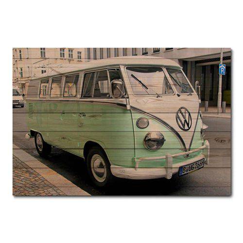 Tamanhos, Medidas e Dimensões do produto Placa Decorativa - Carros Vintage - 0437plmk
