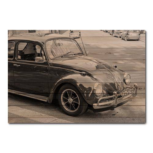 Tamanhos, Medidas e Dimensões do produto Placa Decorativa - Carros Vintage - 0439plmk