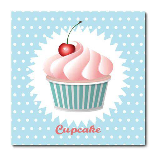 Tamanhos, Medidas e Dimensões do produto Placa Decorativa - Cupcake - 0772plmk