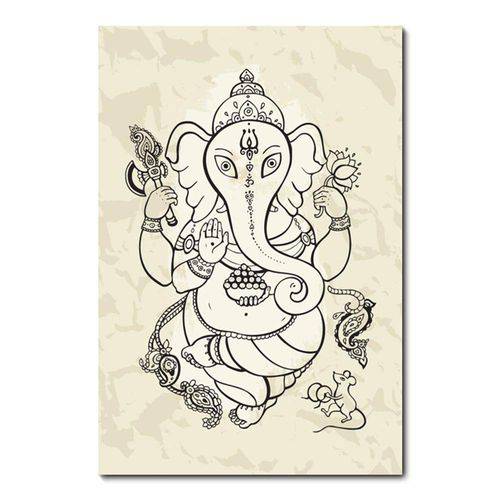 Tamanhos, Medidas e Dimensões do produto Placa Decorativa - Ganesha - 0709plmk