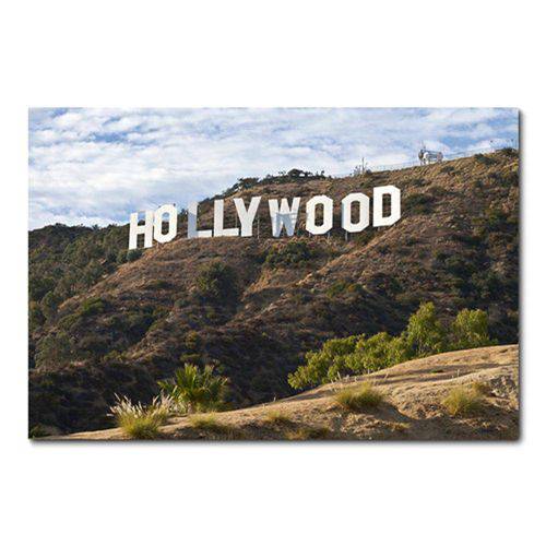 Tamanhos, Medidas e Dimensões do produto Placa Decorativa - Hollywood - 0341plmk