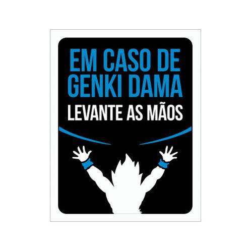 Tamanhos, Medidas e Dimensões do produto Placa Decorativa - Levante as Mãos - Legião Nerd