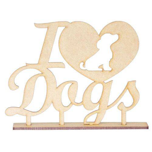 Tamanhos, Medidas e Dimensões do produto Placa Decorativa Love Dogs Clb – H026