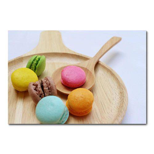 Tamanhos, Medidas e Dimensões do produto Placa Decorativa - Macarons - 0458plmk