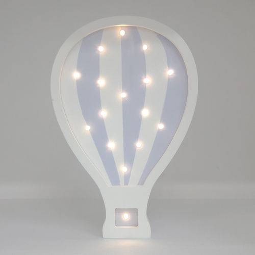 Tamanhos, Medidas e Dimensões do produto Placa LED Balão de Viagem Lilás