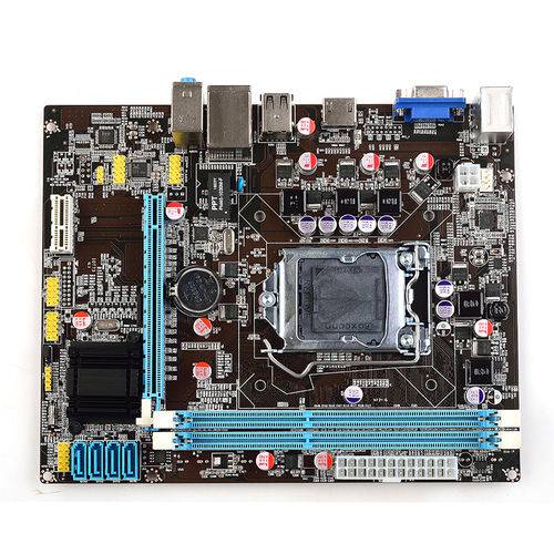 Tamanhos, Medidas e Dimensões do produto Placa Mãe com Chipset Intel H61 Ddr3 Lga1155 para I3/I5/I7