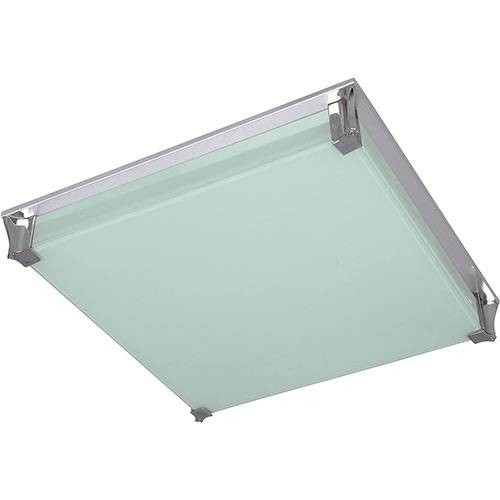 Tamanhos, Medidas e Dimensões do produto Plafon 31428 Alumínio/Vidro Branco - Pantoja&Carmona