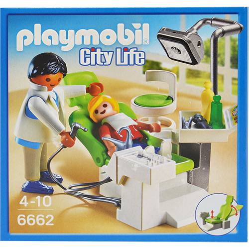 Tamanhos, Medidas e Dimensões do produto Playmobil Dentista com Paciente - Sunny Brinquedos